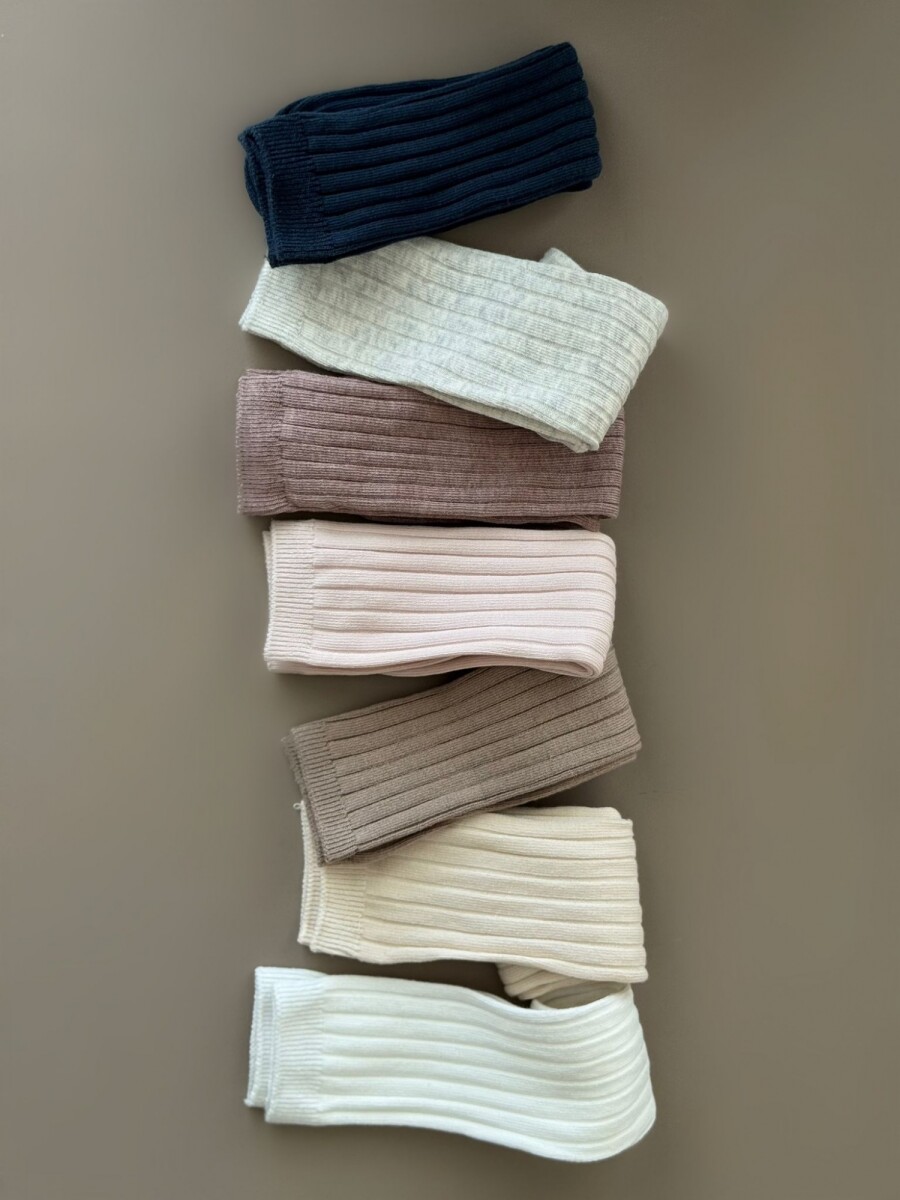 Medias Canalé Clásicas - Gris 