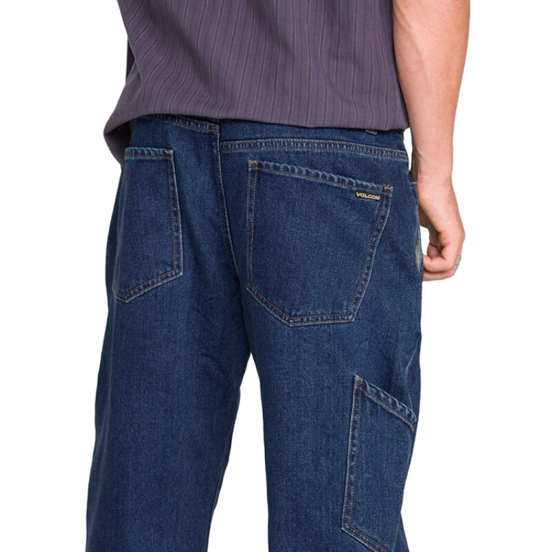 Pantalón Volcom Kinkade Utility Denim - Azul Pantalón Volcom Kinkade Utility Denim - Azul