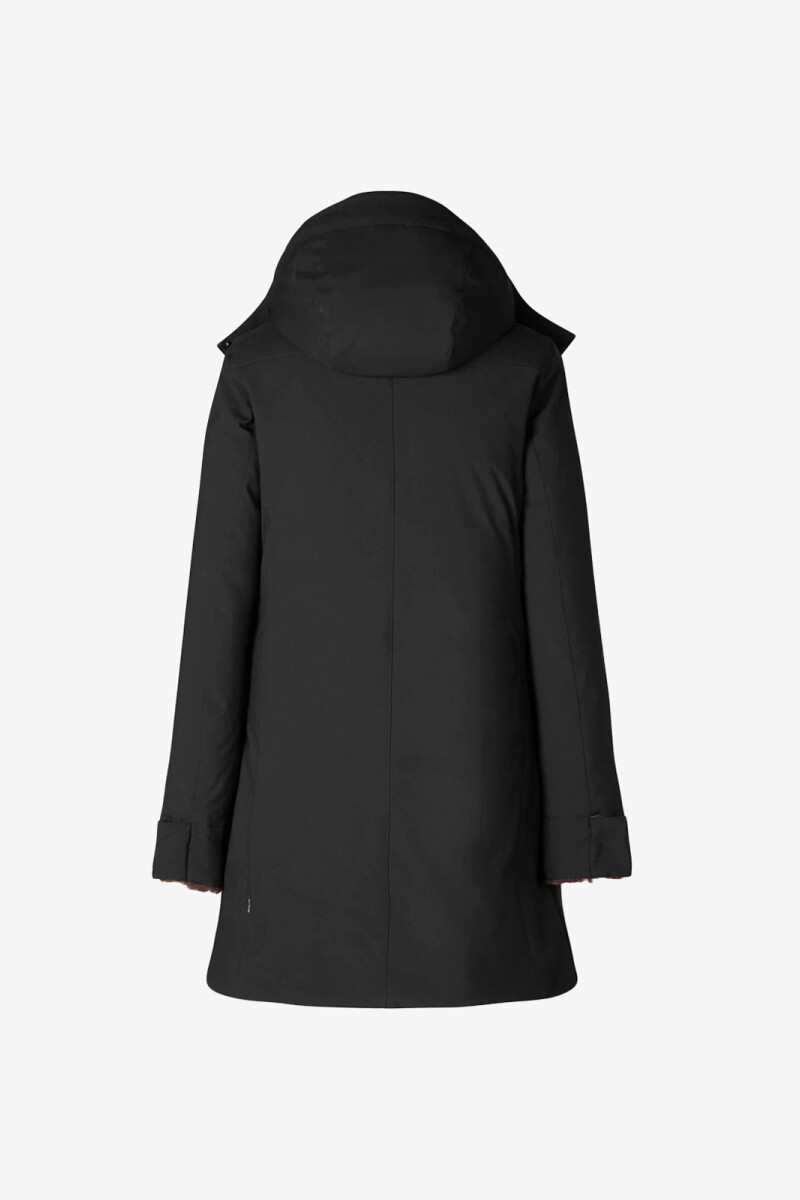 HOODED PARKA SAMANTAH Negro