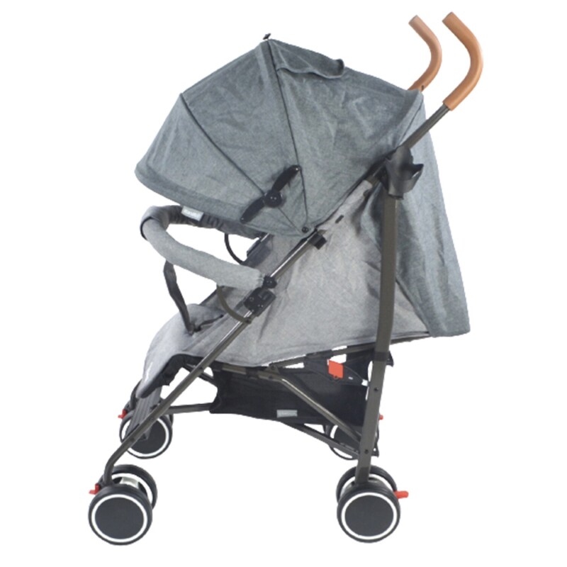 Cochecito Paragüitas Plegable Bebesit Clap Hasta 15Kg Gris