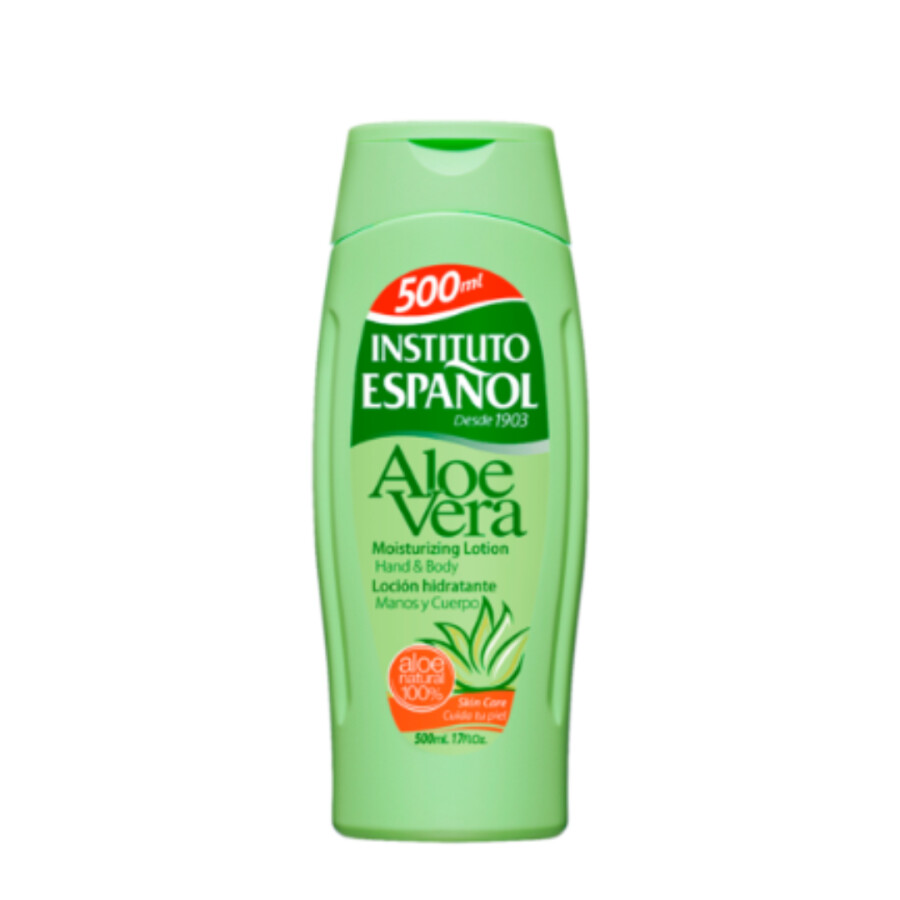 Loción Hidratante Aloe 500ml - Instituto Español Loción Hidratante Aloe 500ml - Instituto Español