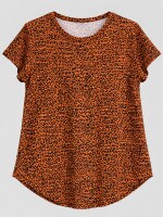 Remera Ruperta Print naranja