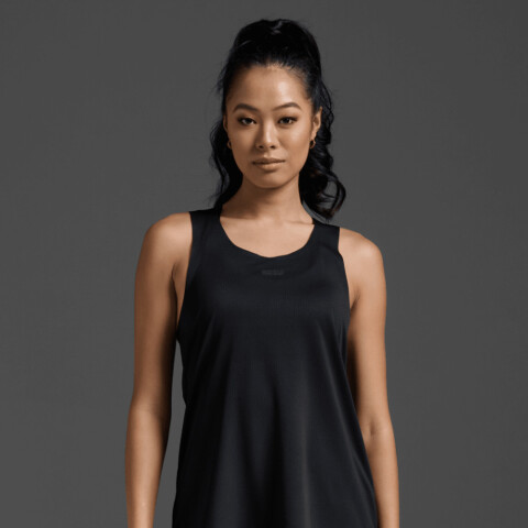 Light Speed Tech Singlet - Mujer Black/black Reflective