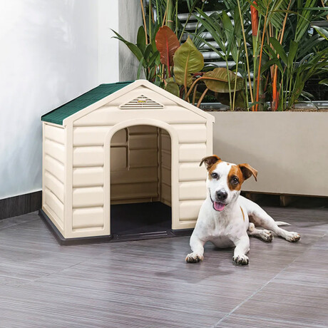 Casa para Perros Razas Pequeñas Rimax 68x58x61cm Casa para Perros Razas Pequeñas Rimax 68x58x61cm
