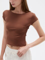 Tops Puccino Marron