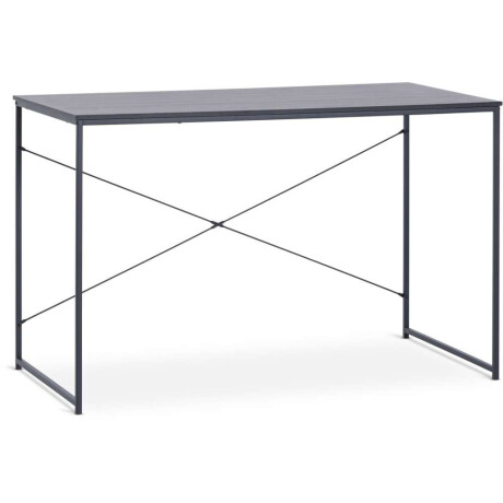 Escritorio ASTRUP 60x120 negro Gris oscuro