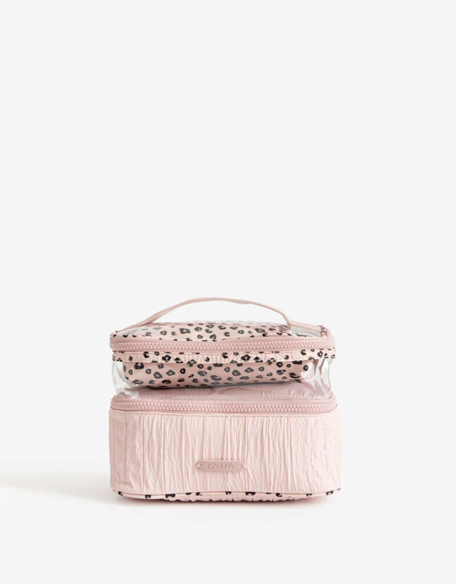 Porta Cosméticos - Rosa Bebe 