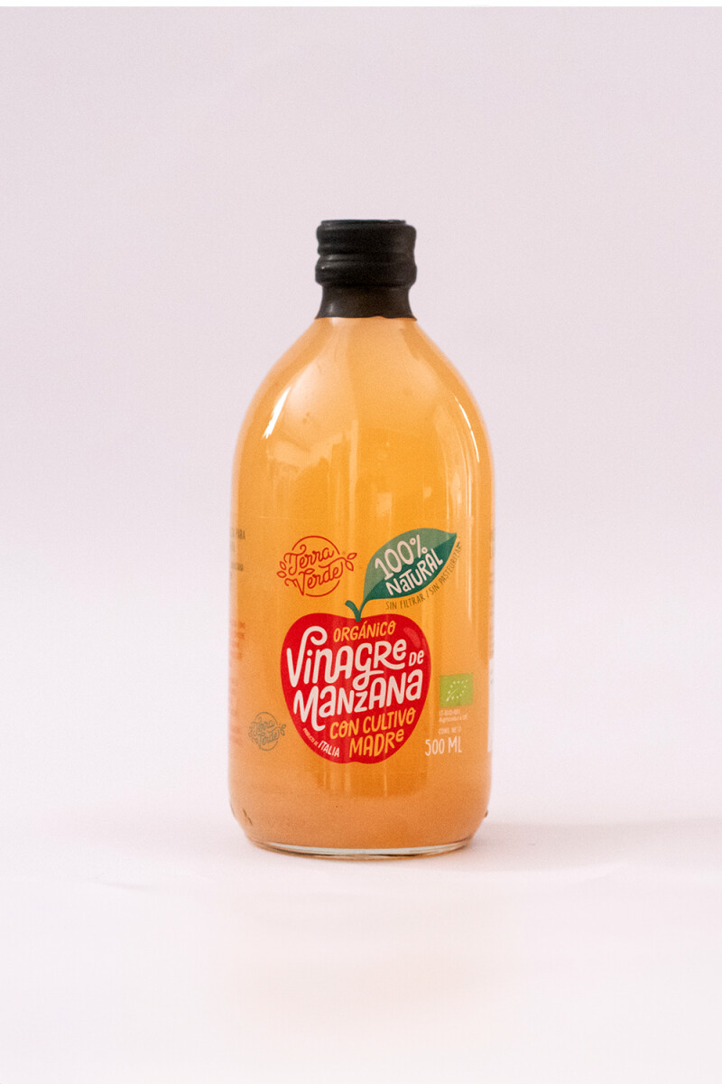 Vinagre de Manzana Orgánico con Cultivo Madre · 500ml Vinagre de Manzana Orgánico con Cultivo Madre · 500ml