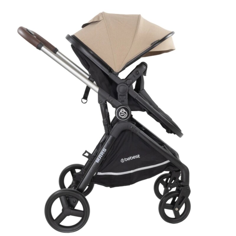 Bebesit Travel System Mars LX Baby Silla I-size + Base Beige Bebesit Travel System Mars LX Baby Silla I-size + Base Beige