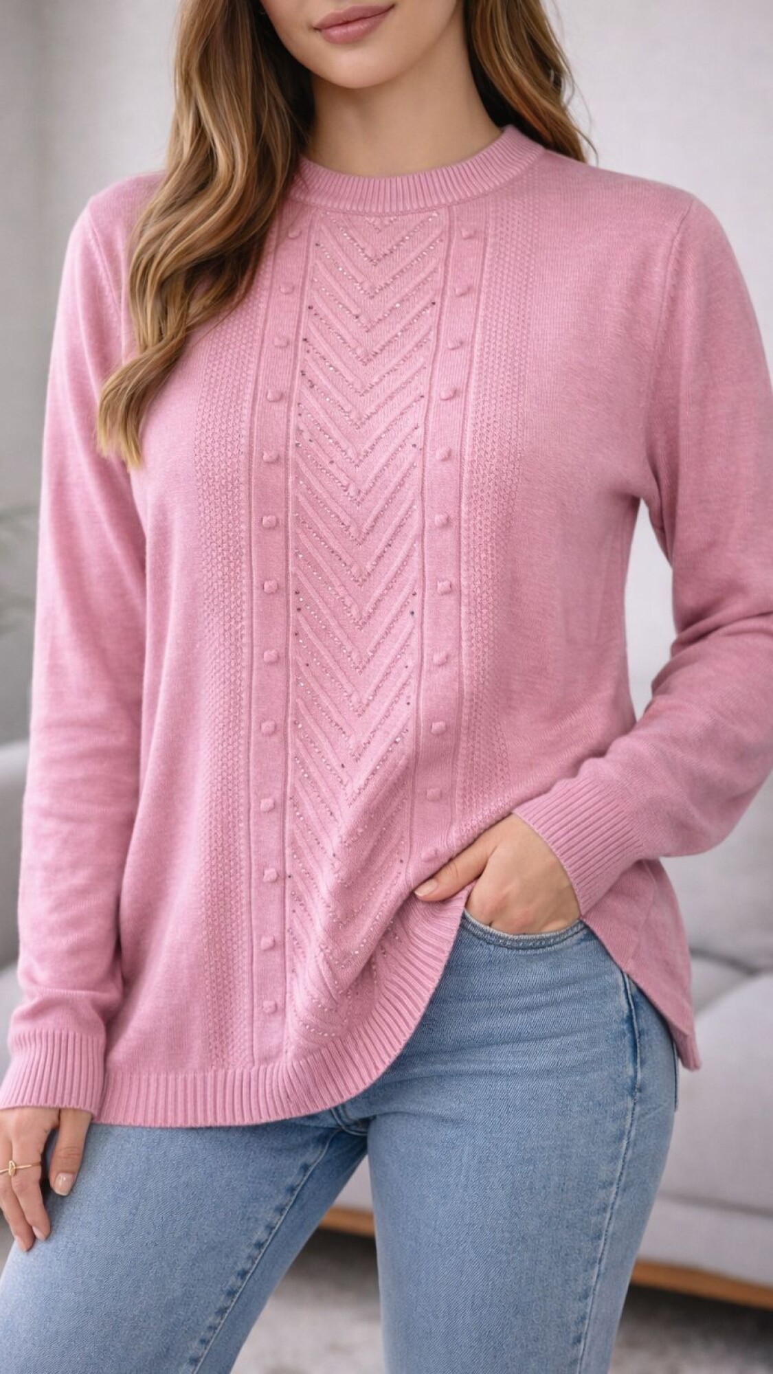 Sweater Luna Rosa
