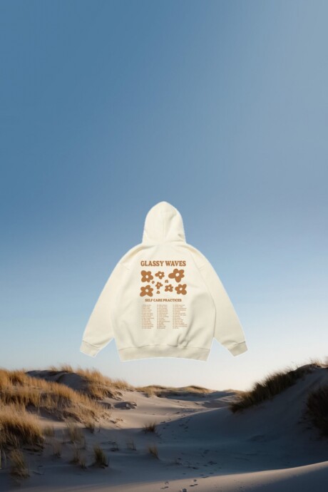 HOODIE SELF CARE / Marrón U
