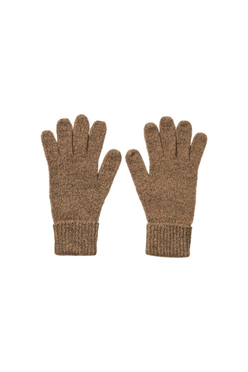 Guantes Pyron De Punto Silver Mink