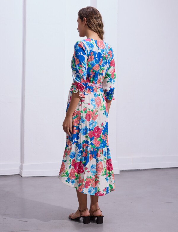 Vestido Drew MULTI/AZUL