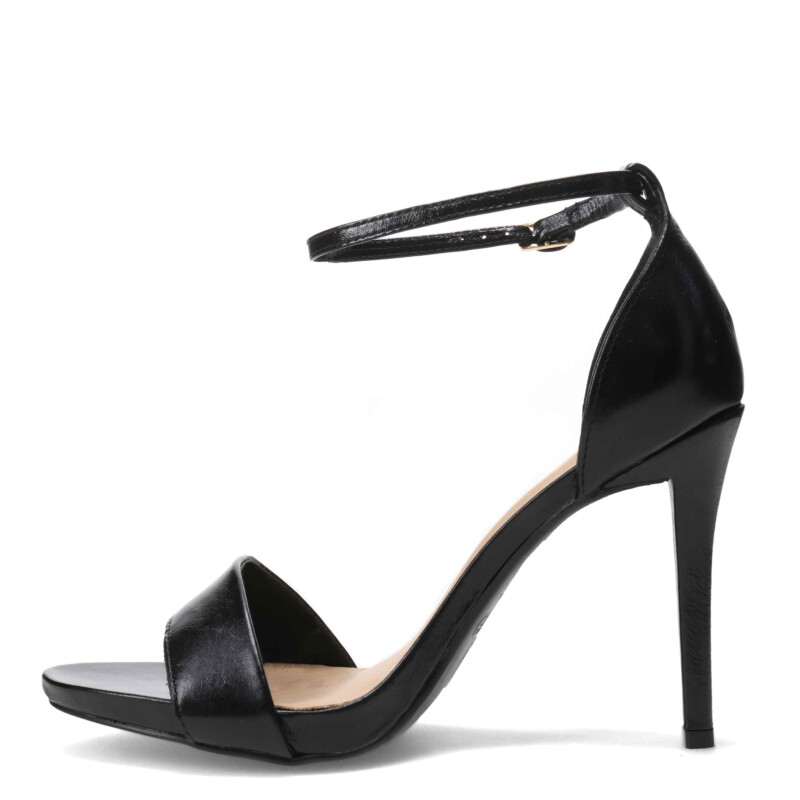 Sandalia de Mujer Bottero con pulsera y taco fino Negro