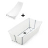 Baño Plegable Flexi Bath XL Blanco/Gris + Soporte Cuchara Stokke Baño Plegable Flexi Bath XL Blanco/Gris + Soporte Cuchara Stokke