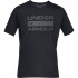 UA TEAM ISSUE WORDMARK SS-RED BLK-001