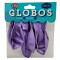 Globos X10 Tamaño R12 Lila Perlado