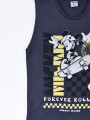 MUSCULOSA SKATE MICKEY GRIS OSCURO
