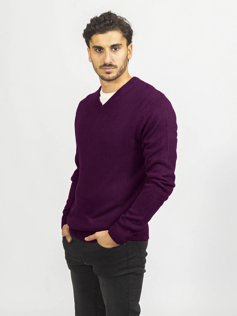 Sweater Cashmere Like - Purple 