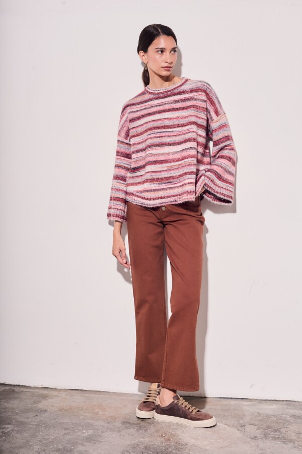 Sweater Multi Rojo