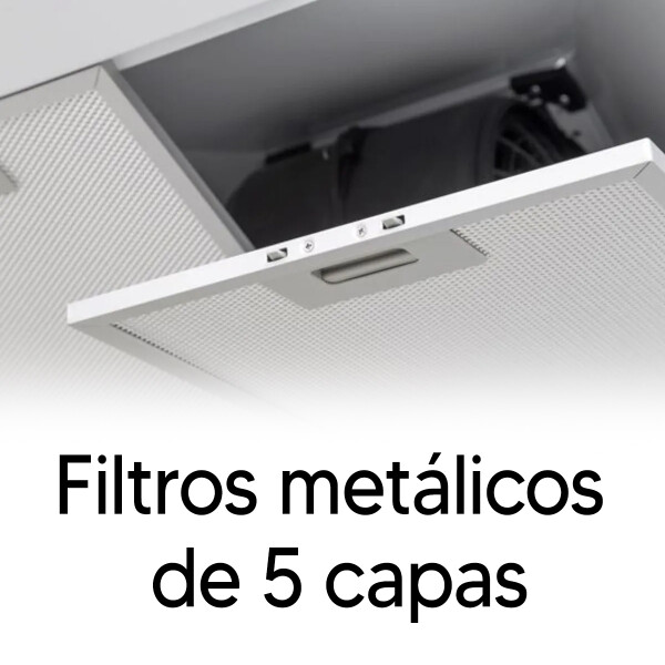 Campana James Convencional 90 Cm Inoxidable CAMPANA JAMES CONVE. 90CM INOX 60003