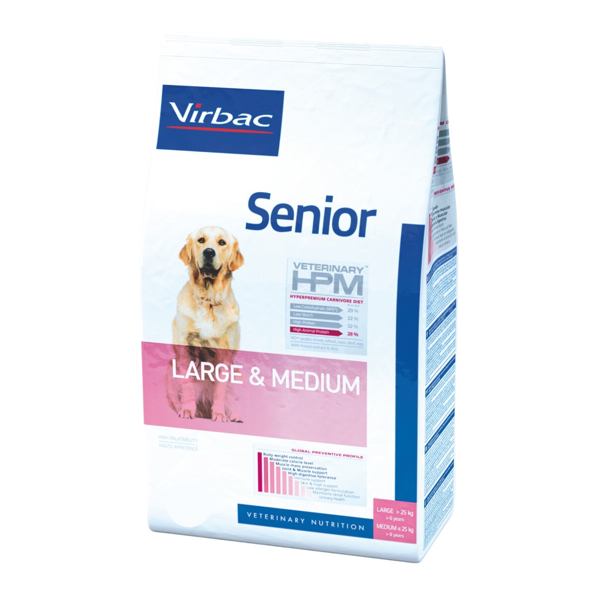 Hpm Senior Dog Large & Medium 3kg 