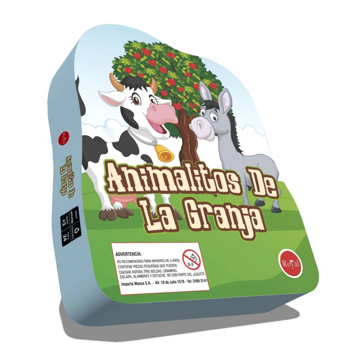 Puzzle Rompecabezas Royal Animalitos de la Granja 36P 