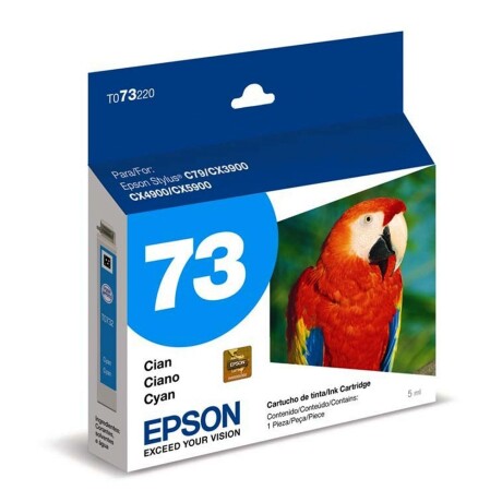 EPSON T073220 CYAN T23/C79/CX3900/5900/8300/TX200/400/105 Epson T073220 Cyan T23/c79/cx3900/5900/8300/tx200/400/105