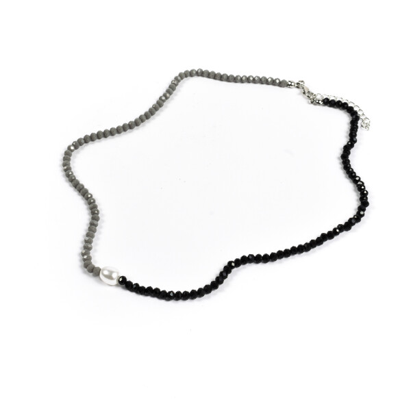 Collar negro y gris Collar negro y gris
