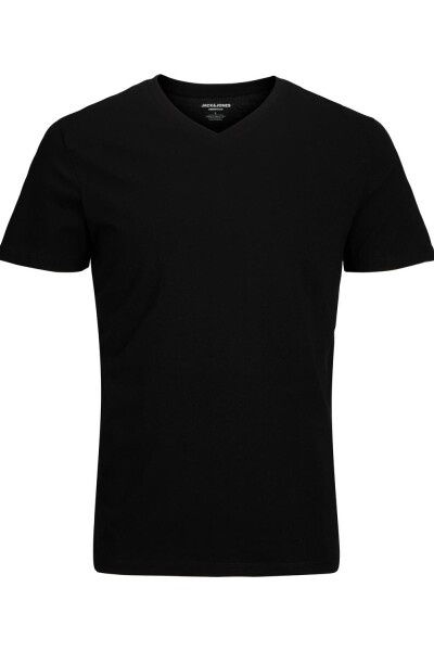 Camiseta Organic Cuello V Clásica Black