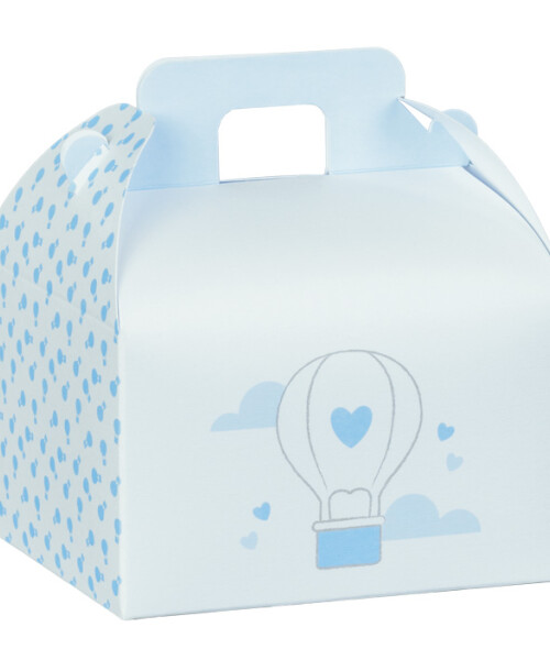 Caja valija baloon 16x14x10 cm. - BALLOON AZZURRO Caja valija baloon 16x14x10 cm. - BALLOON AZZURRO