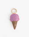 Llavero Strass Llavero Y Bag Charm De Helado - Combinacion Bicolor
