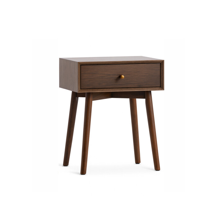 Mesa de Noche Oslo Dark Brown