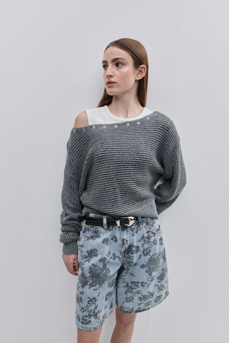 SWEATER TASMIN Gris