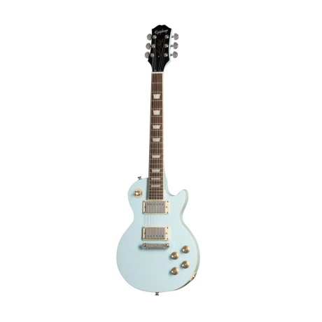 GUITARRA ELECTRICA EPIPHONE POWER PLAYERS LES PAUL ICE BLUE C/FUNDA, CABLE Y PUAS GUITARRA ELECTRICA EPIPHONE POWER PLAYERS LES PAUL ICE BLUE C/FUNDA, CABLE Y PUAS