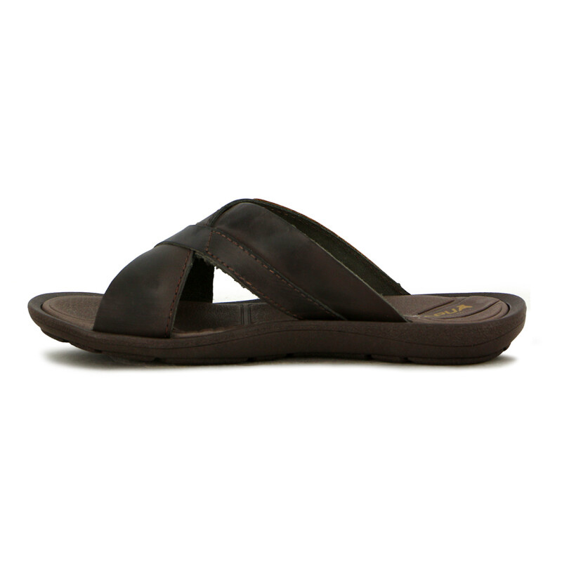 Country Hombre Sandalia Casual Tiras Cruzadas Cafe-ambar