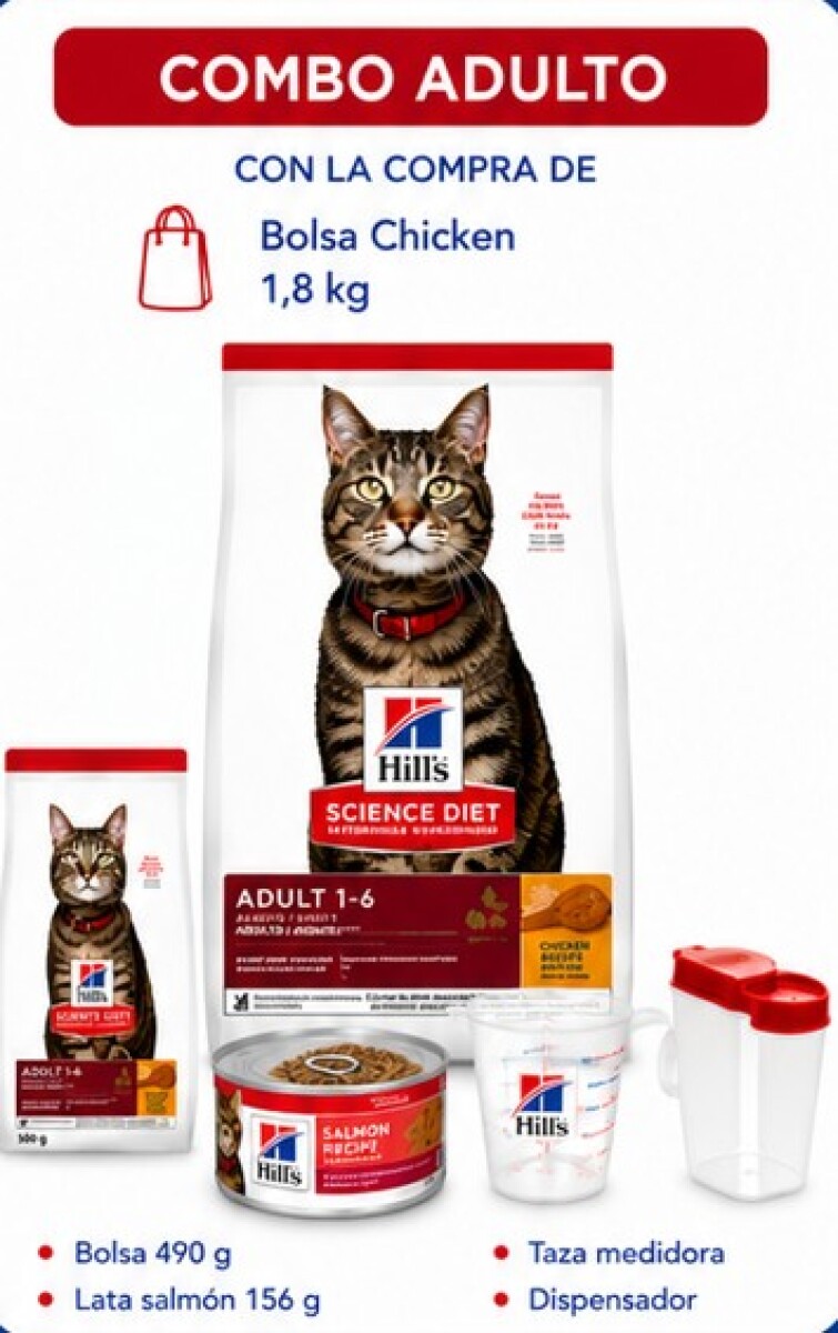 HILLS FELINE OPTIMAL CARE 1.8 KG 