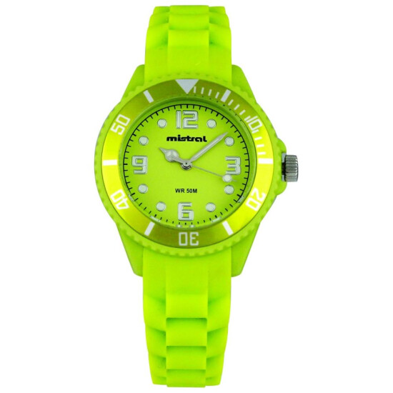 Reloj Mistral Deportivo Silicona Verde 0