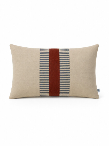 FUNDA DE ALMOHADON DIJON TERRACOTA
