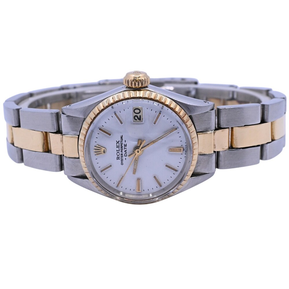 Rolex date dama 6517, acero y oro 25 mm año 1967. Rolex date dama 6517, acero y oro 25 mm año 1967.