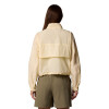 Campera Paracutie Cropped Cargo Mujer Lemon Wash