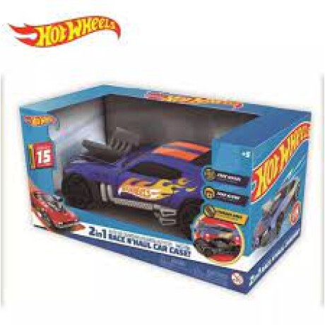 Hot Wheels Car Storage 2 en 1 Race N' Haul estuche de almacenamiento para autos con ruedas libres Hot Wheels Car Storage 2 en 1 Race N' Haul estuche de almacenamiento para autos con ruedas libres