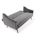 Sofá Sillón Cama Durham Lino S70190066g 3 Cuerpos SOFA CAMA DURHAM LINO GRIS