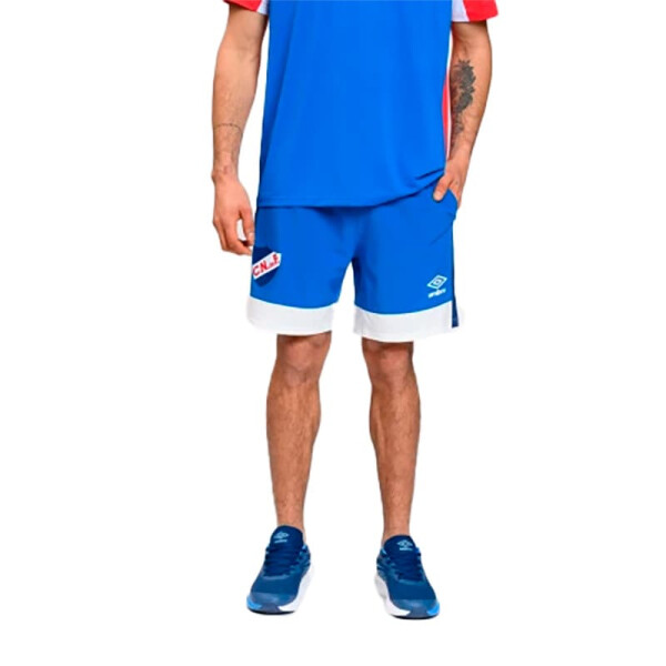 Short Umbro Nacional 2024 de Hombre - NU143006 Azul-marino