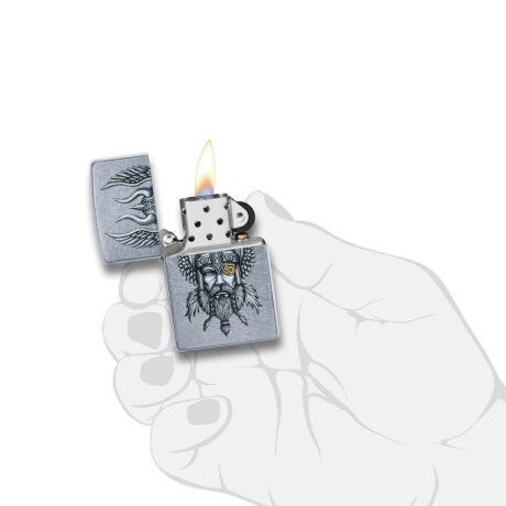 Encendedor Zippo Viking Warrior - 29871 Encendedor Zippo Viking Warrior - 29871