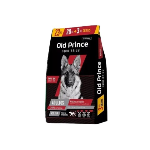 Old Prince Equilibrium Perro Adulto Med/Gde 20+3 kg Old Prince Equilibrium Perro Adulto Med/Gde 20+3 kg