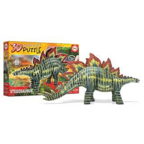 Juego De Mesa Puzzle 3d Educa Dinosaurio Stegosaurus Juego De Mesa Puzzle 3d Educa Dinosaurio Stegosaurus