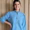 Camisa Carlotta Denim Celeste