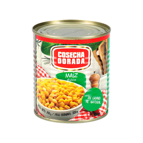 Choclo en grano Cosecha Dorada lata 300g Choclo en grano Cosecha Dorada lata 300g