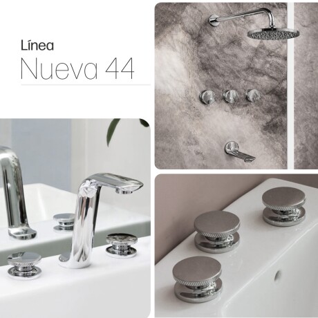JUEGO DE GRIFERIA INCLUYE LAVATORIO DE MESADA DUCHA Y BIDET CROMO